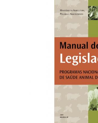 Manual De Legislação - Saúde Animal - Low