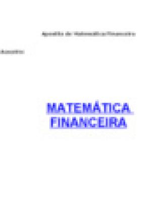 Apostila De Matemática Financeira