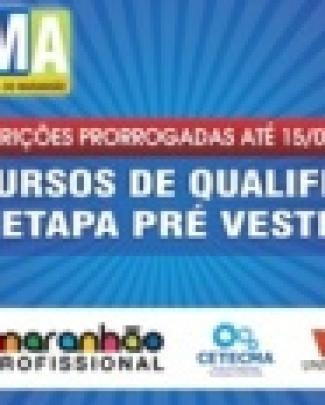 Prorrogação De Inscrições Maranhão Profissional