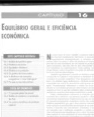 Microeconomia, Pindyck - Rubinfeld. Capítulos: 16; 17; 18.