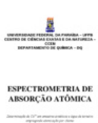 Relatório - Espectrometria De Absorção Atômica
