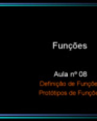 Aula-08 - Funcoes (1)