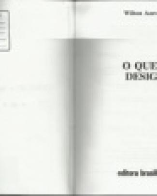 Livro O Q é Design - 1