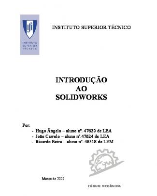 Apostila De Solidworks (português)