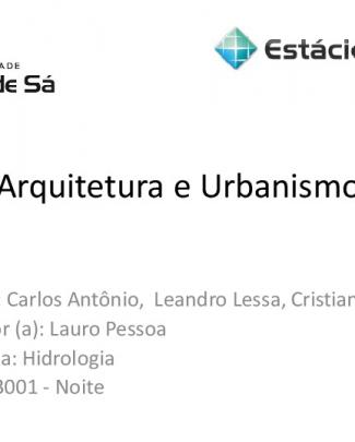 Seminário Arquitetura E Urbanismo