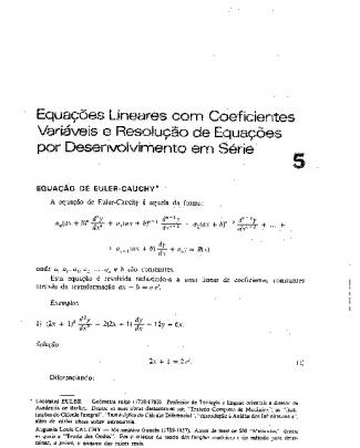 Equaçõesdiferenciais - Capitulo 05