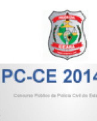 Concurso Público Da Policia Civil Do Ceará - 2014