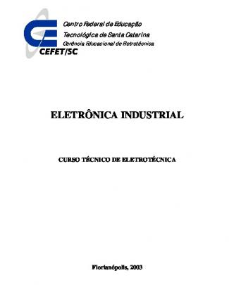 E-book Eletrônica Industrial - Cefet
