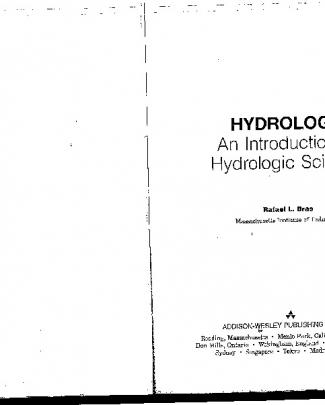 Hydrologic Science Bras