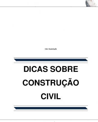 Dicas Sobre Construção Civil