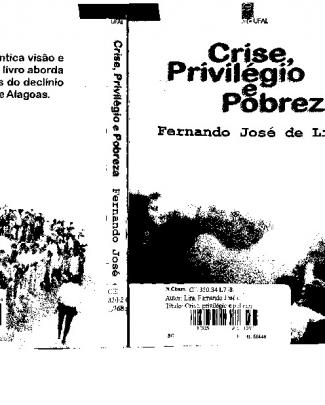 Crise Privilégio E Pobreza - Fernando José De Lira