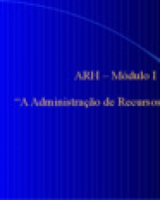 Arh - Mod1 - Administração - De - Recursos - Humanos