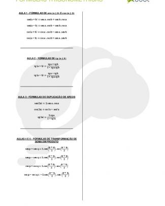 Resumos De Ma...o Descomplica - Matematica - Formulas - Trigonometricas - V01
