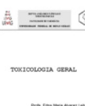 Apostila Toxicologia Geral2